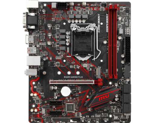 MSI B360M GAMING PLUS LGA 1151 (Presa H4) Intel® B360 Micro ATX