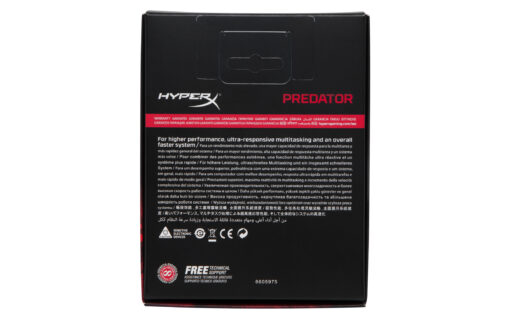 DDR4 16GB KIT 2x8GB PC 3200 Kingston HyperX Predator HX432C16PB3K2/16 - immagine 5