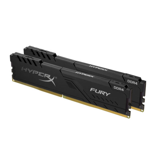 DDR4 16GB KIT 2x8GB PC 3200 Kingston HyperX FURY Black HX432C16FB3K2/16 - immagine 2