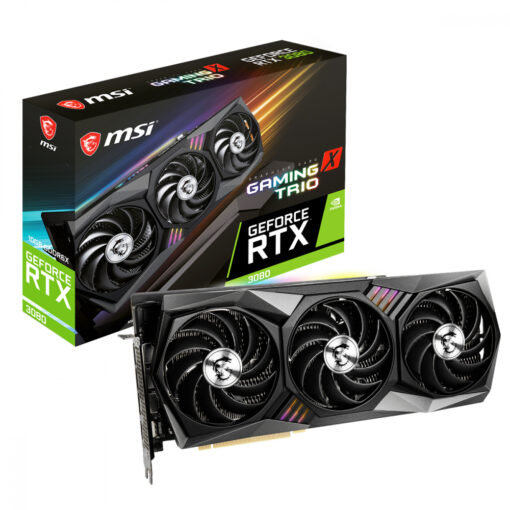 SVGA MSI GeForce RTX 3080 GAMING X TRIO 10GB PCI-ex 4.0 4719072762544