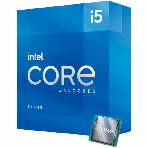 CPU INTEL ROCKET LAKE I5-11600K 3.9G (4.9G TURBO) 6-CORE BX8070811600K 12MB LGA1200 GRAFICA UHD 750 14NM 125W BOX