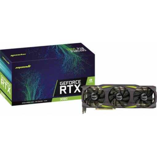 VGA Man GeForce® RTX 3080 10GB Triple Fan LHR [N61230800M35140]