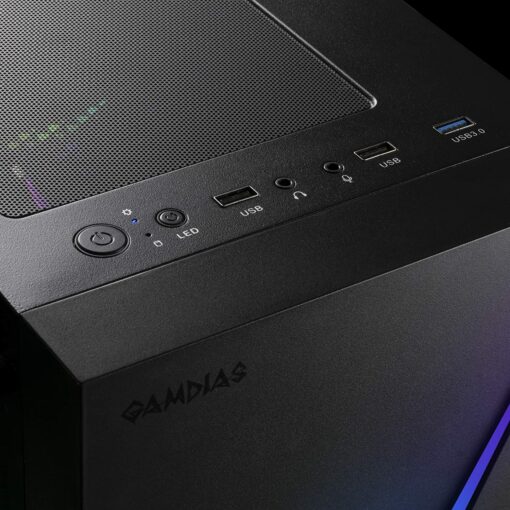 Pc Gaming Intel Core I5-13400F 10 Core 2.5-4.6GHz Ram 32GB DDR4 SSD 1TB M2 NVMe GeForce RTX 4060TI 8GB Windows 11 PRO ARGB - immagine 2