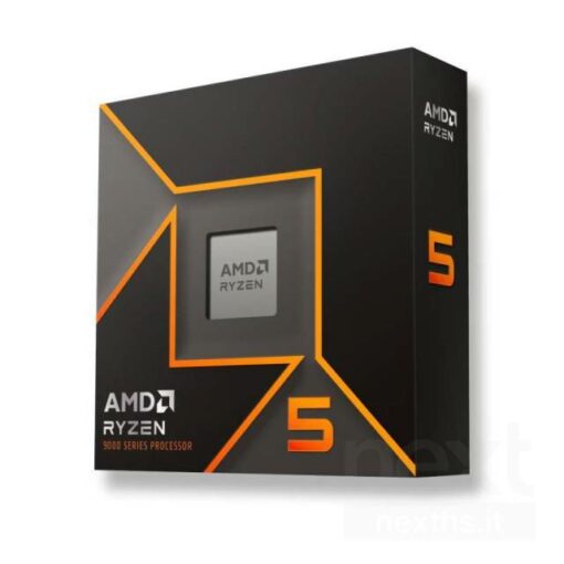 CPU AMD RYZEN 5 9600X 3.9/5.4GHZ 6CORE 32MB 100-100001405WOF AM5 65W BOX NO COOLER